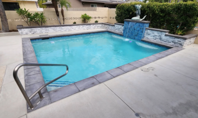 Modern Pool Remodel
